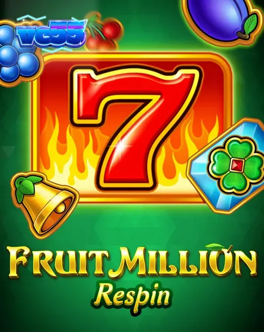 Tampilan visual slot Fruit Million Respin dengan simbol buah klasik